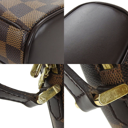 Louis Vuitton Shoulder Bag Crossbody Ipanema PM Damier Ebene Leather