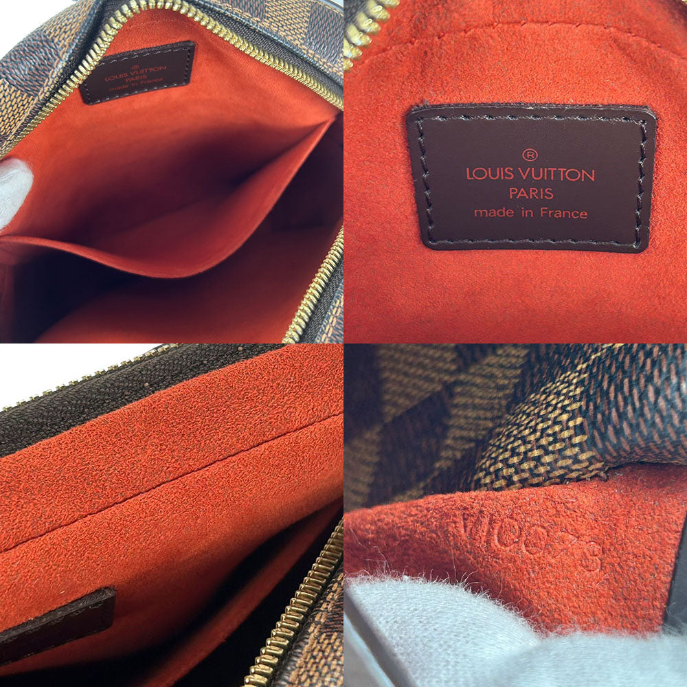 Louis Vuitton Shoulder Bag Crossbody Ipanema PM Damier Ebene Leather