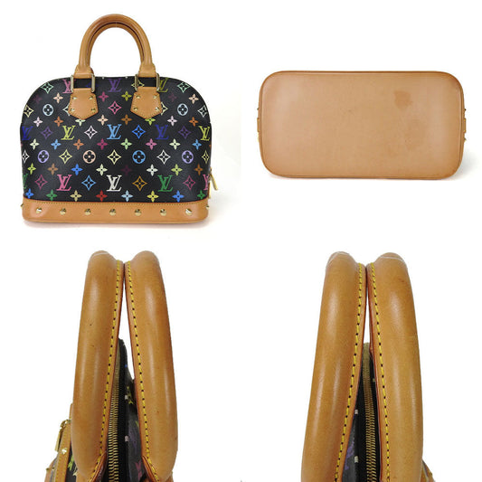 Louis Vuitton Handbag Alma Monogram Multicolor Noir Black