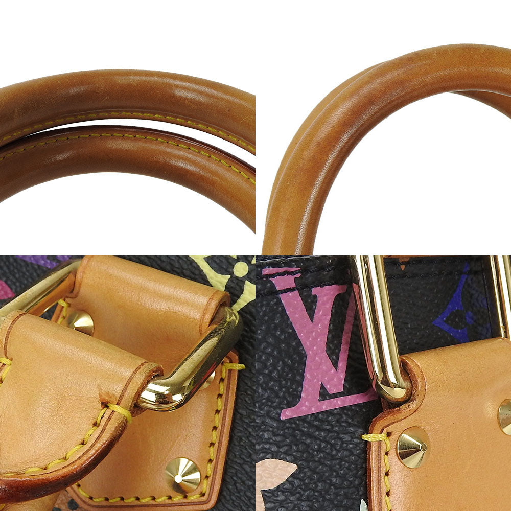 Louis Vuitton Handbag Alma Monogram Multicolor Noir Black