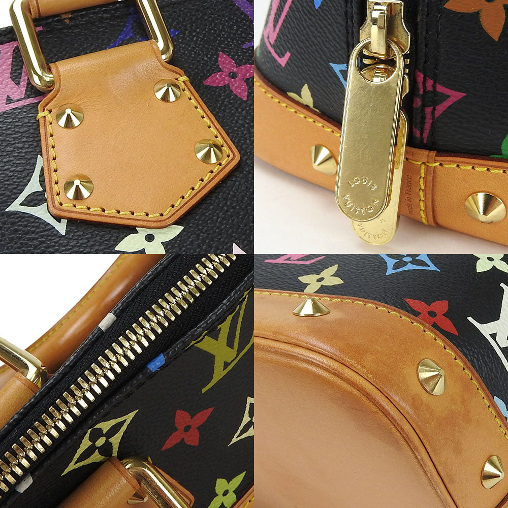 Louis Vuitton Handbag Alma Monogram Multicolor Noir Black