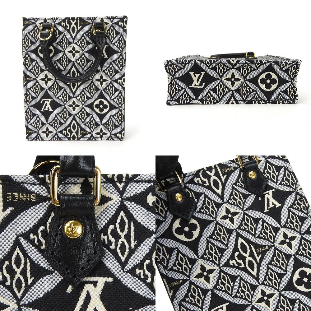Louis Vuitton Shoulder Bag Petite Sac Plat Monogram Jacquard