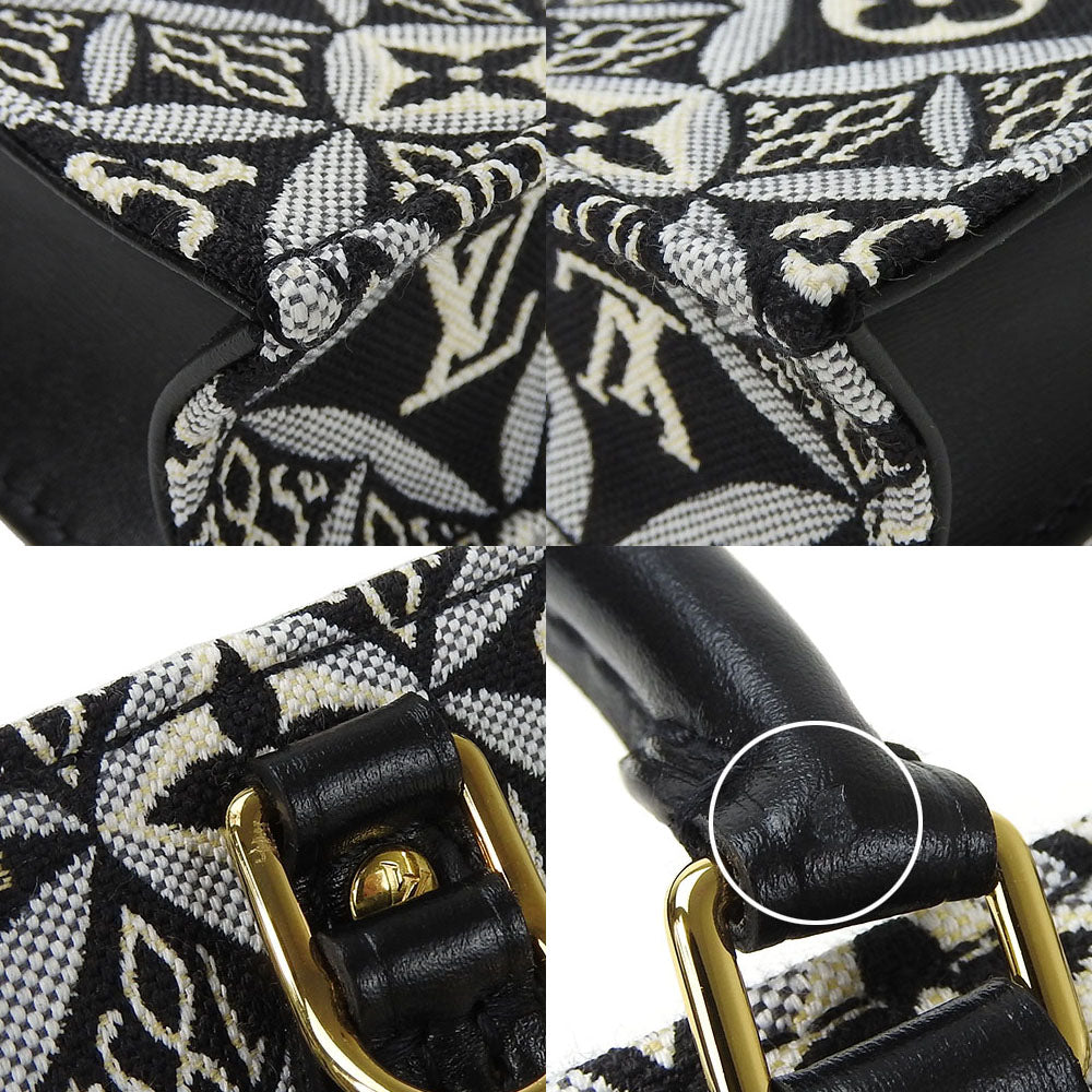 Louis Vuitton Shoulder Bag Petite Sac Plat Monogram Jacquard