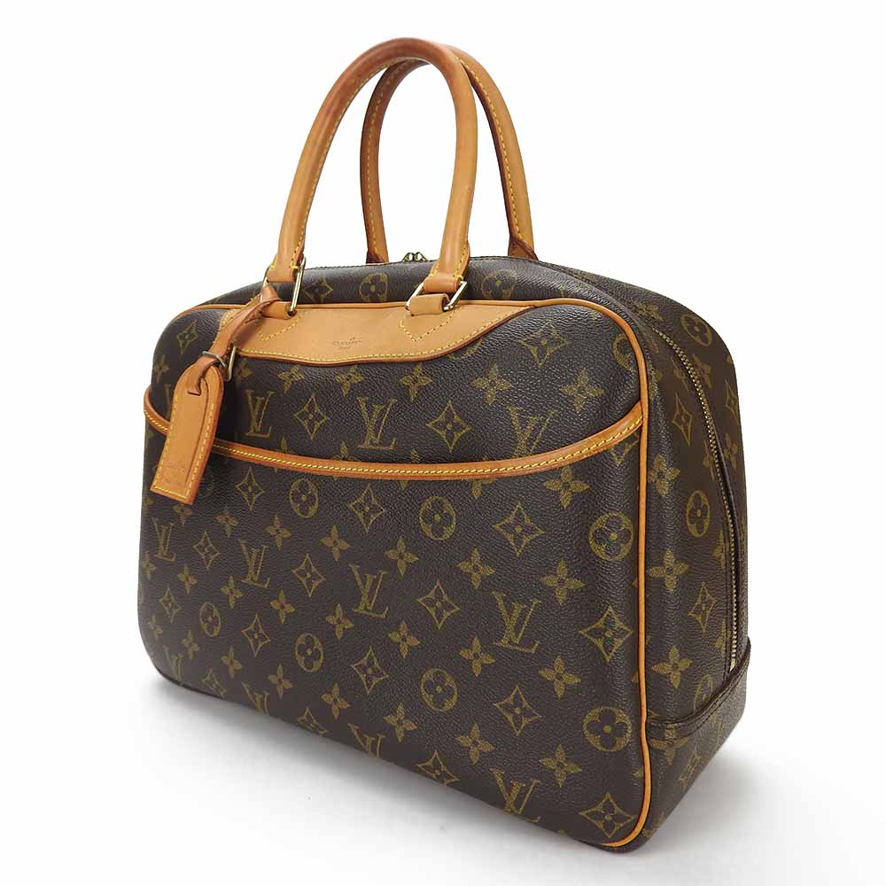 Louis Vuitton Handbag Monogram Deauville PVC