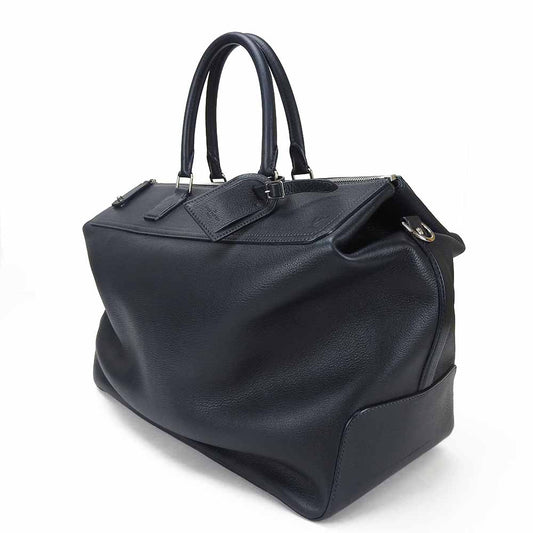 Louis Vuitton 2Way Boston Bag Neo Greenwich Blue Marine Leather