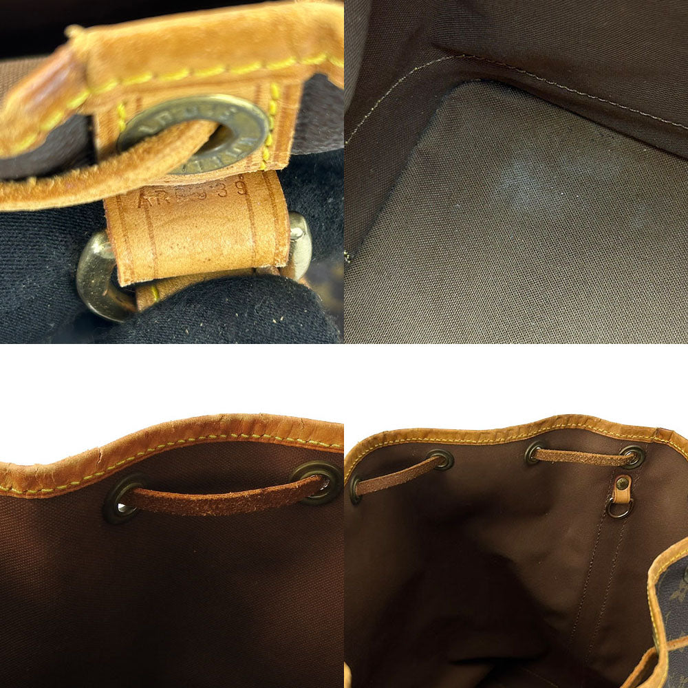 Louis Vuitton Shoulder Bag Noe Monogram Gold Metal Fittings