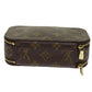 Louis Vuitton Trousse A Maquillage Brush  Canvas Clutch Bag