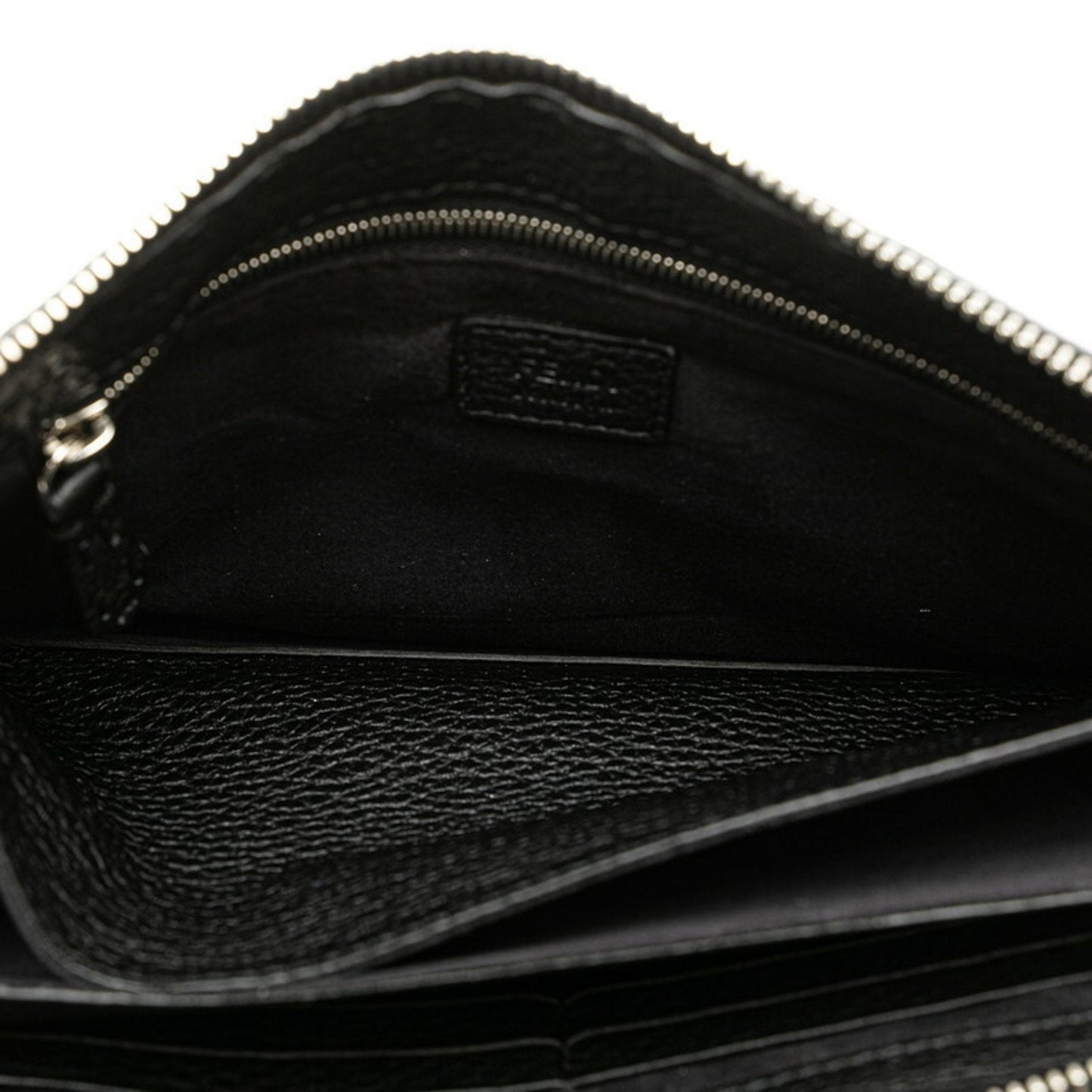 Fendi  Leather Clutch Bag (Pre-Owned)