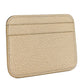 Balenciaga Grained Calfskin Logo Cash Rounded Card Holder Gold Black