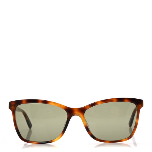 Saint Laurent Acetate Cat Eye Sunglasses SL 502 Tortoise