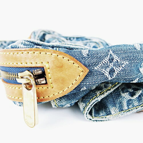 Louis Vuitton Monogram Denim Casual Waist Pouch Bum Bag