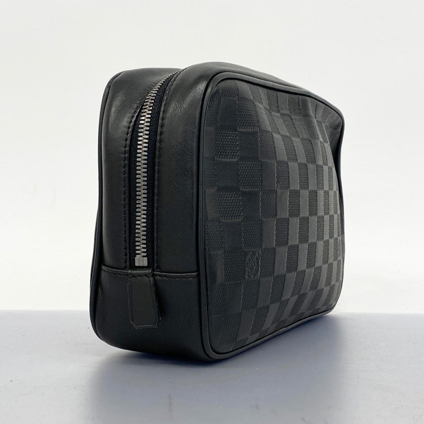 Louis Vuitton Poche Toilette  Canvas Clutch Bag