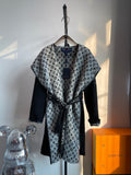 Luxury Louis Vuitton  Wrap Coat 043