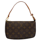 Louis Vuitton Pochette Accessoire  Canvas Clutch Bag