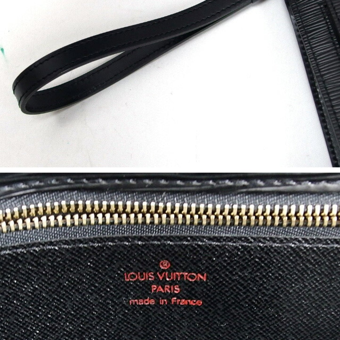Louis Vuitton Sellier  Leather Clutch Bag