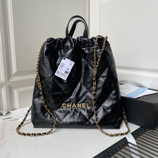 CHL -  Backpack Black Large Bag For Women 51cm/20in