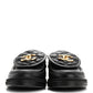 Amelia Lambskin Quilted CC TurnLock Loafers 36 Black