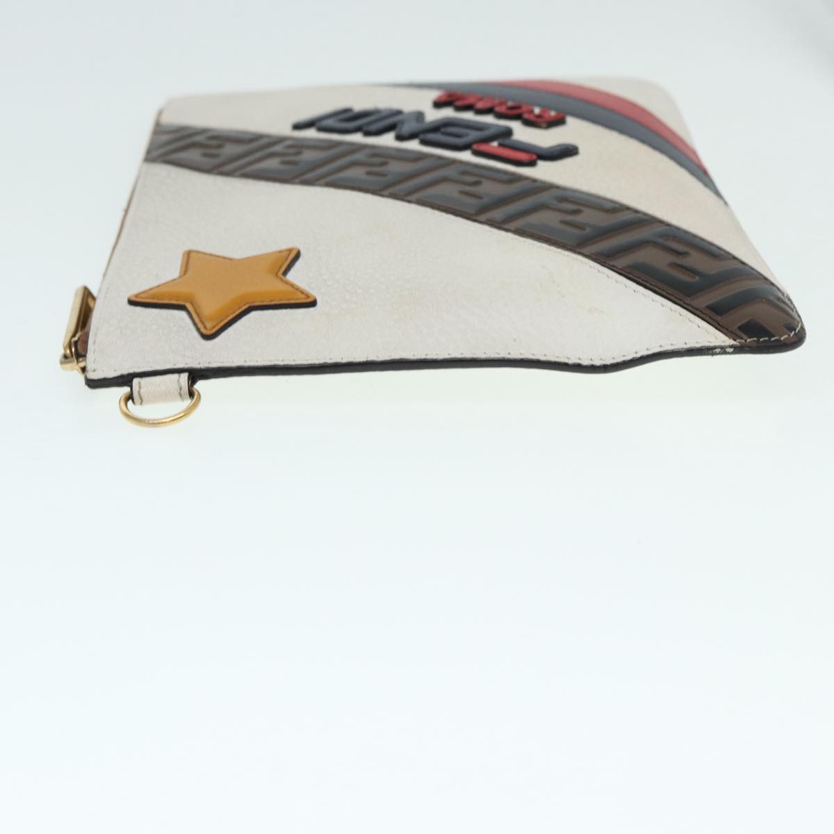 Fendi  Leather Clutch Bag