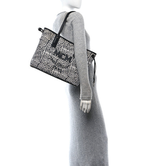 jmb          jmb        Visetos Medium Liz Reversible Shopper Tote Black