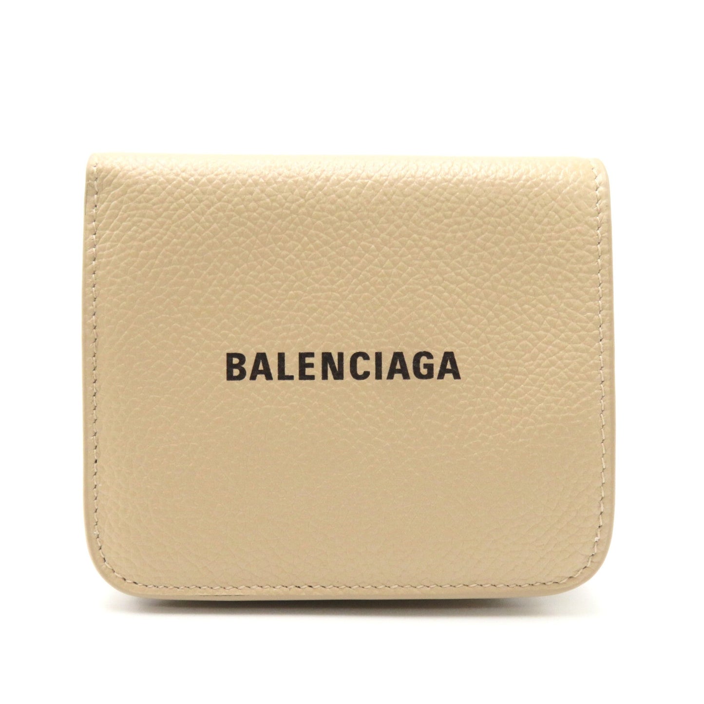 Blnciaga  Leather Middle Wallet (Bi-Fold)