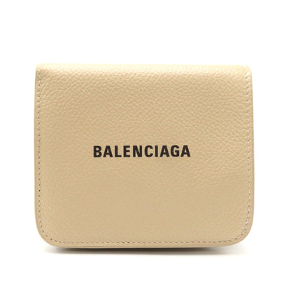 Blnciaga  Leather Middle Wallet (Bi-Fold)