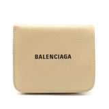 Blnciaga  Leather Middle Wallet (Bi-Fold)