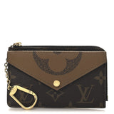 Louis Vuitton Reverse Monogram Recto Verso Card Holder Brown