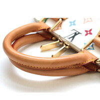 Louis Vuitton Alma Multicolor White Handbag
