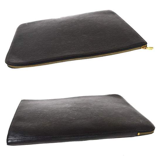 Louis Vuitton Pochette Jour Gm  Leather Clutch Bag