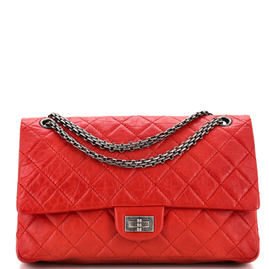 CHANEL Reissue 2.55 Flap Bag Quilted Aged Calfskin 226
