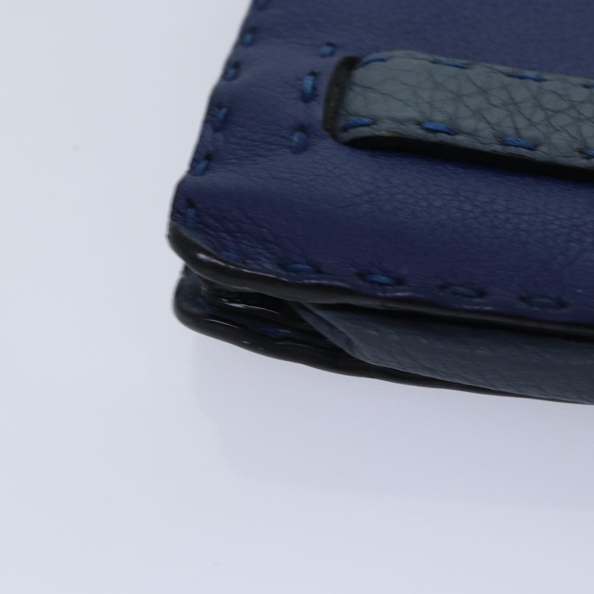 Fendi Selleria  Leather Clutch Bag