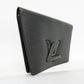 Louis Vuitton Trapèze  Leather Clutch Bag