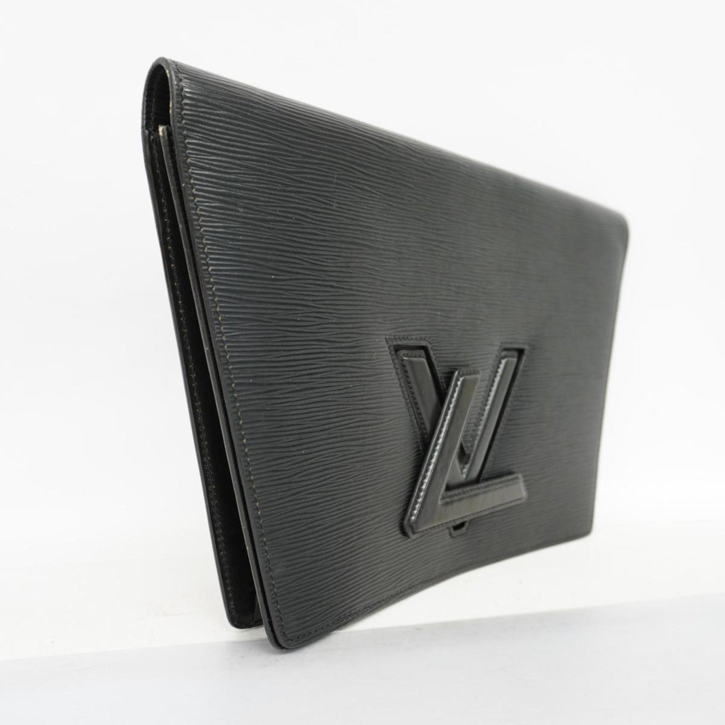 Louis Vuitton Trapèze  Leather Clutch Bag