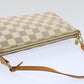 Louis Vuitton Pochette Accessoires  Canvas Clutch Bag