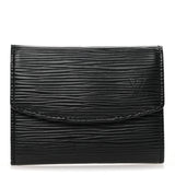 Louis Vuitton Epi Porte-Monnaie Simple Coin Purse Black
