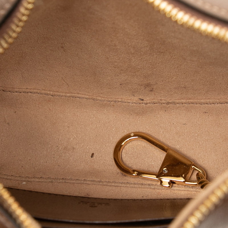 Gucci Half Moon Shape GG Supreme PVC Shoulder Bag