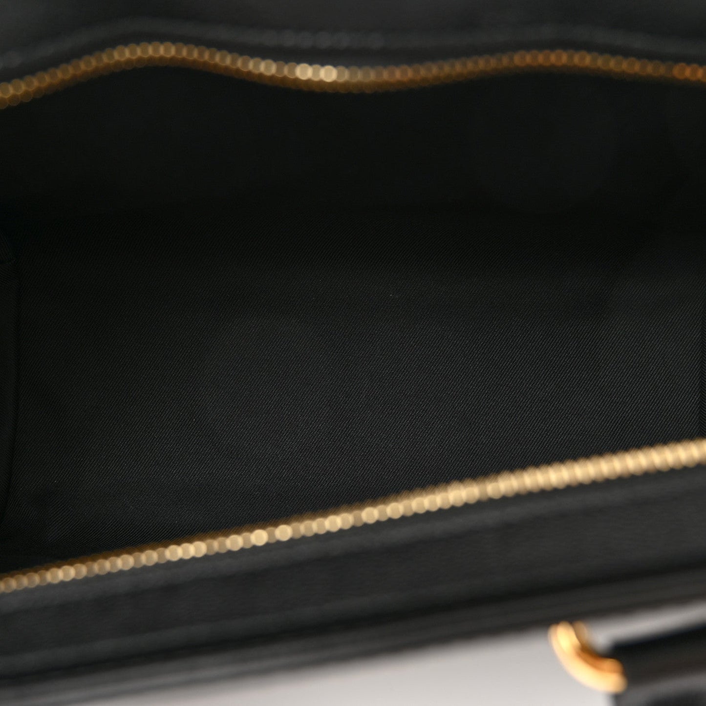 Amelia Calfskin Mega Check Small Banwell Tote Black