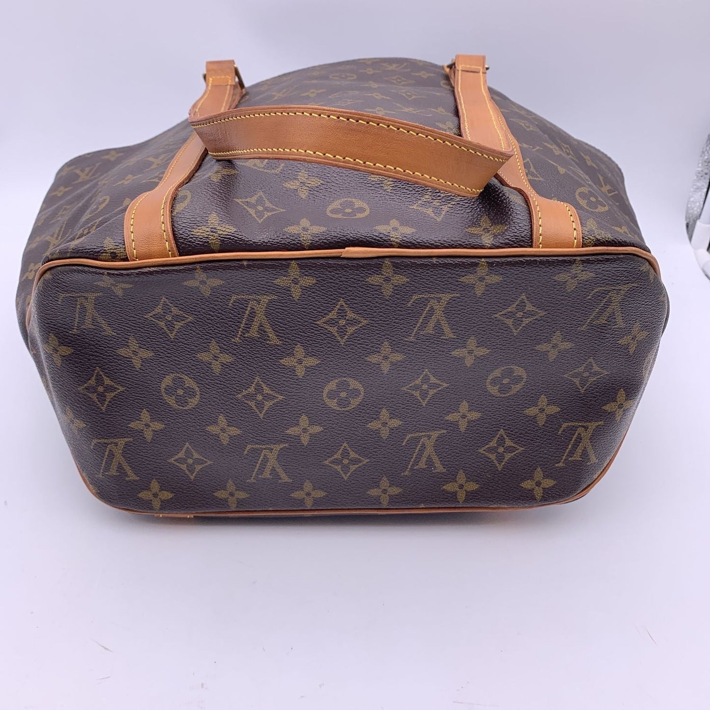 LOUIS VUITTON   Monogram Canvas Sac Shopping Bag Tote