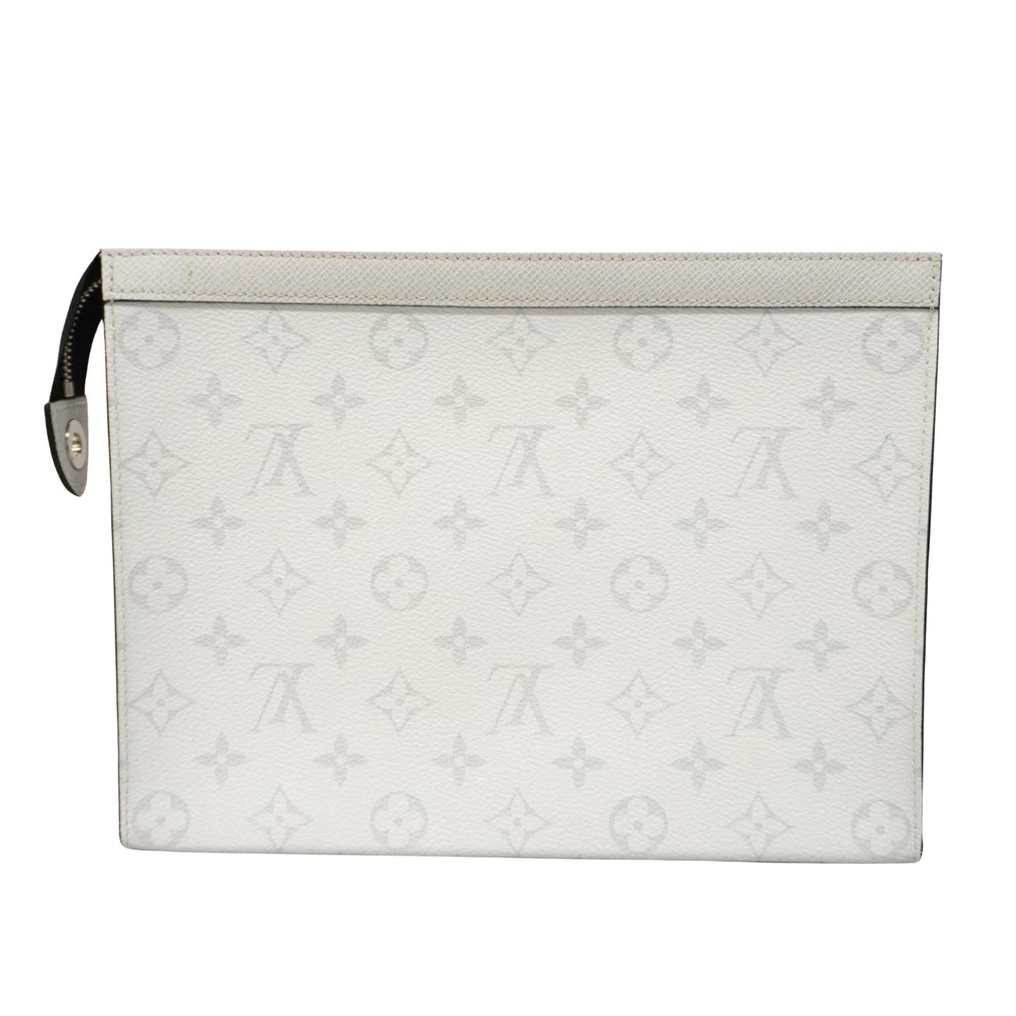 Louis Vuitton Pochette Voyage  Leather Clutch Bag