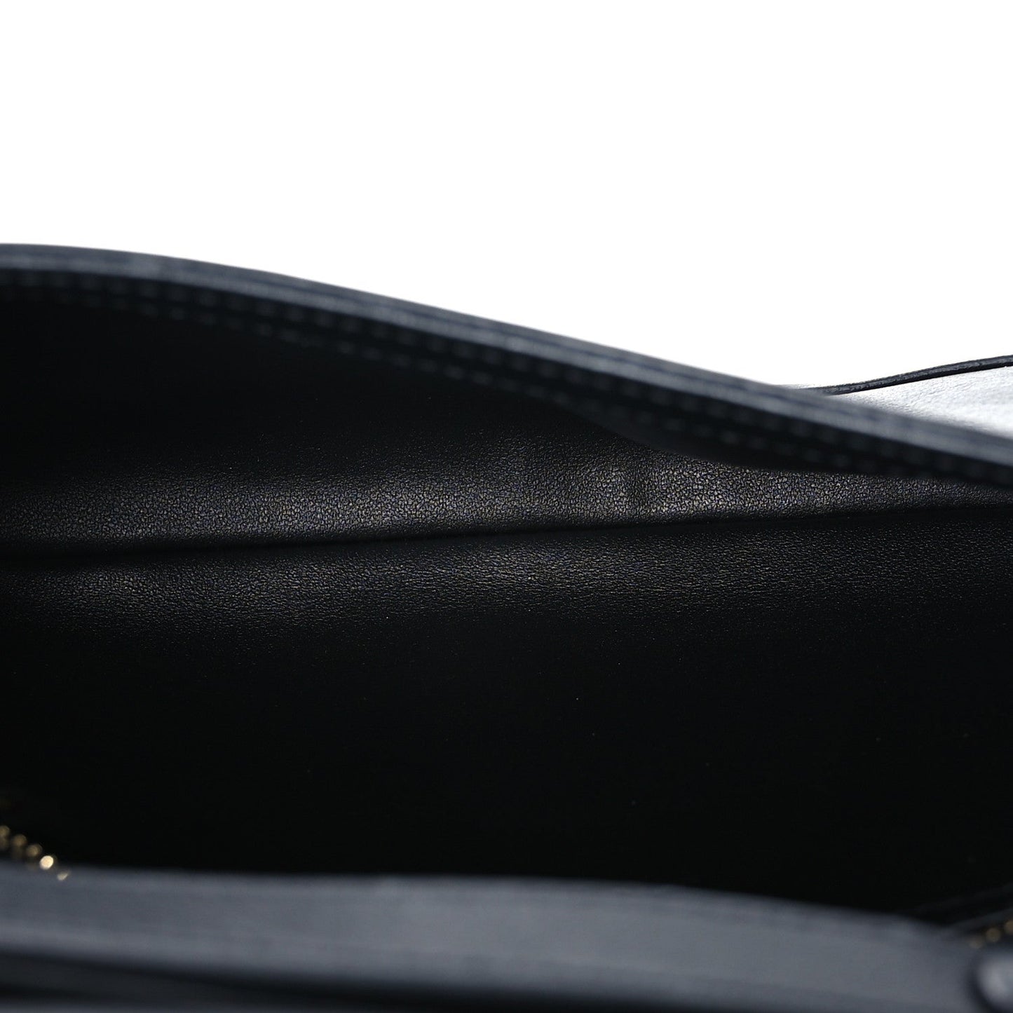 Amelia Roxy Calfskin Blondie Chain Shoulder Flap Bag Black