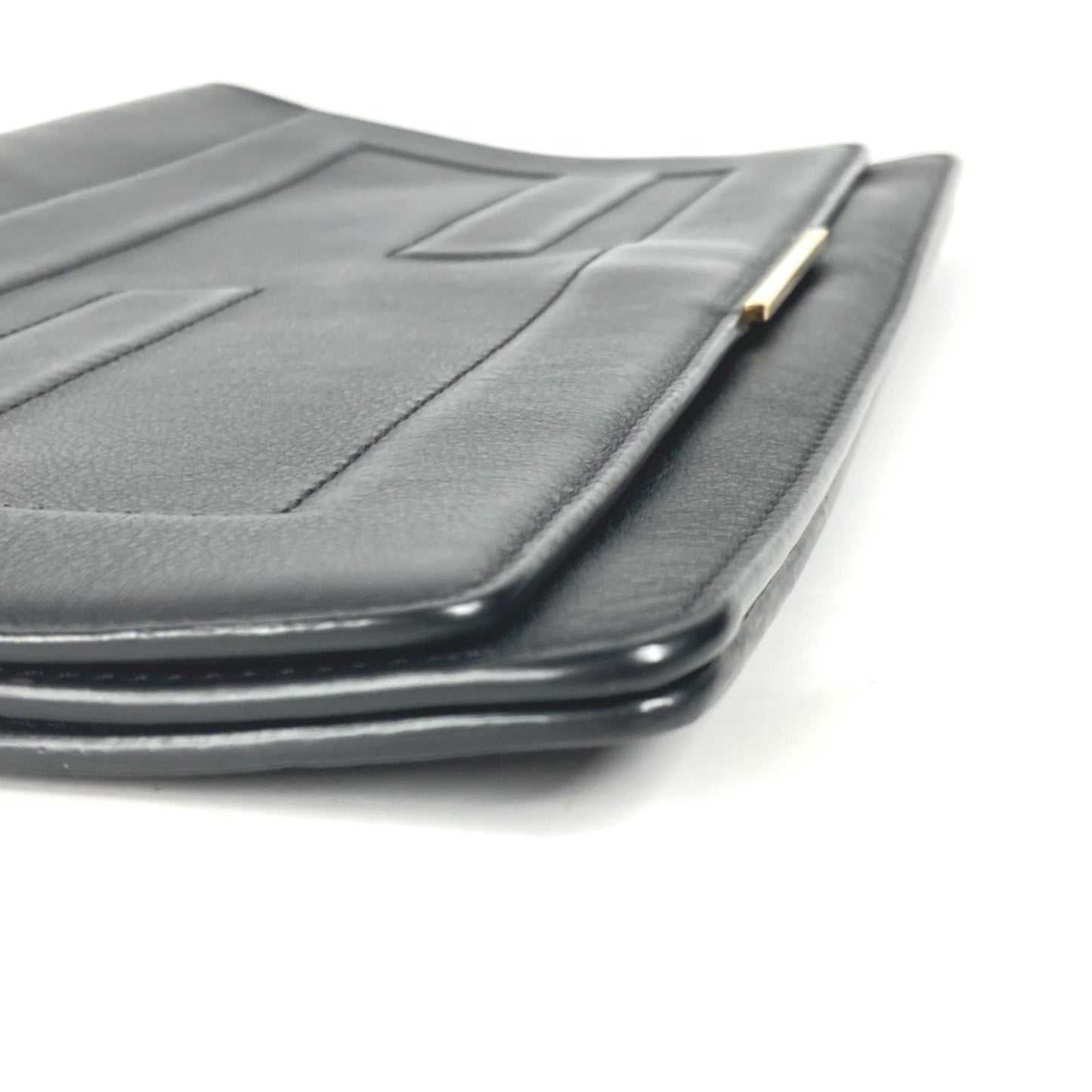 Fendi  Leather Clutch Bag Pouch (Pre-Owned)