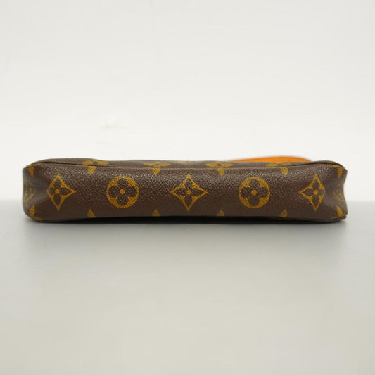 Louis Vuitton Pochette Accessoire  Canvas Clutch Bag