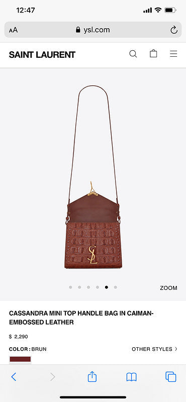 Amelia - YSL Bag - 3747