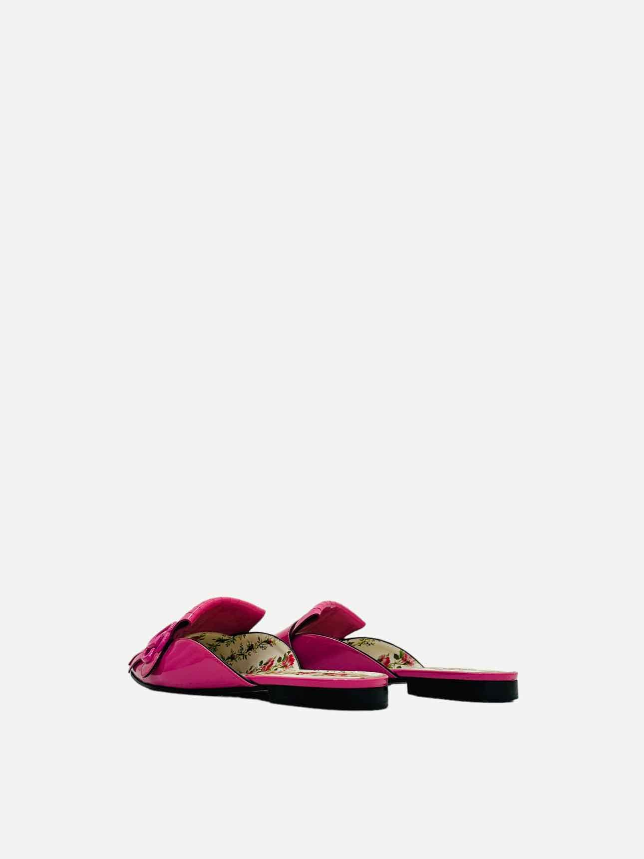 GUCCI GG Marmont Fuchsia Size EU 36.5 Flats