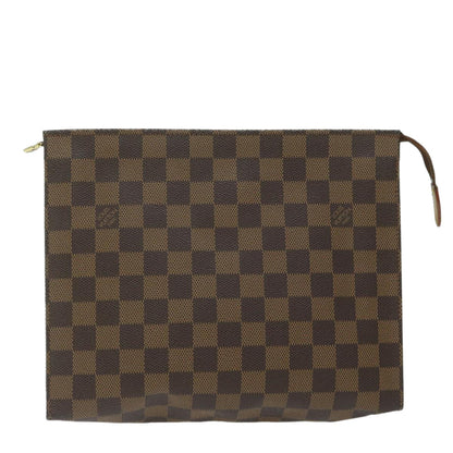 Louis Vuitton Poche Toilette  Canvas Clutch Bag