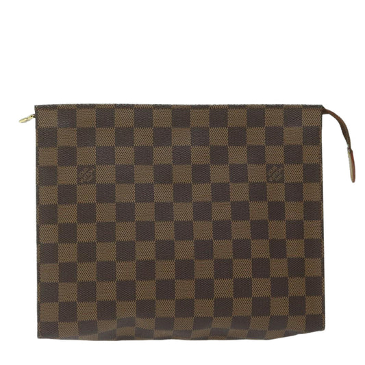 Louis Vuitton Poche Toilette  Canvas Clutch Bag