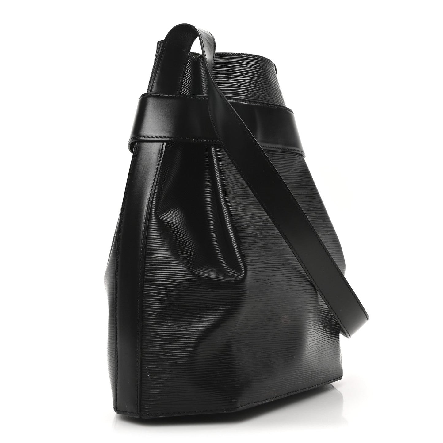 Louis Vuitton Epi Sac D'epaule Black
