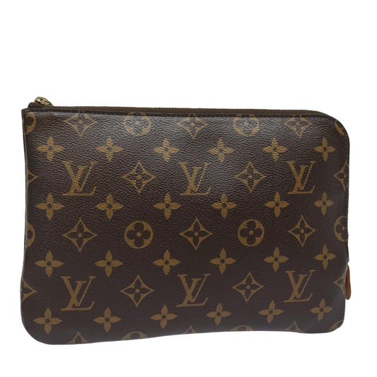 Louis Vuitton Etui Voyage  Canvas Clutch Bag