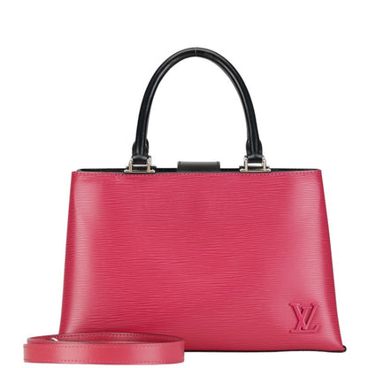 Louis Vuitton Epi Cleveland PM Handbag 2w M51347 Pink Black Leather  Louis Vuitton