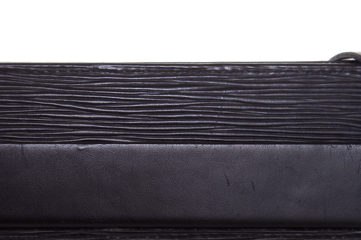 Louis Vuitton   Black Epi Leather Riviera Handbag